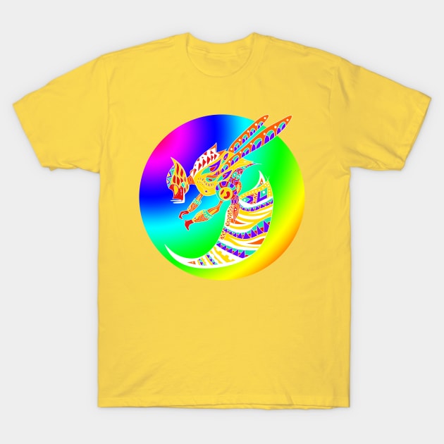 bee queen in pride parade T-Shirt by jorge_lebeau